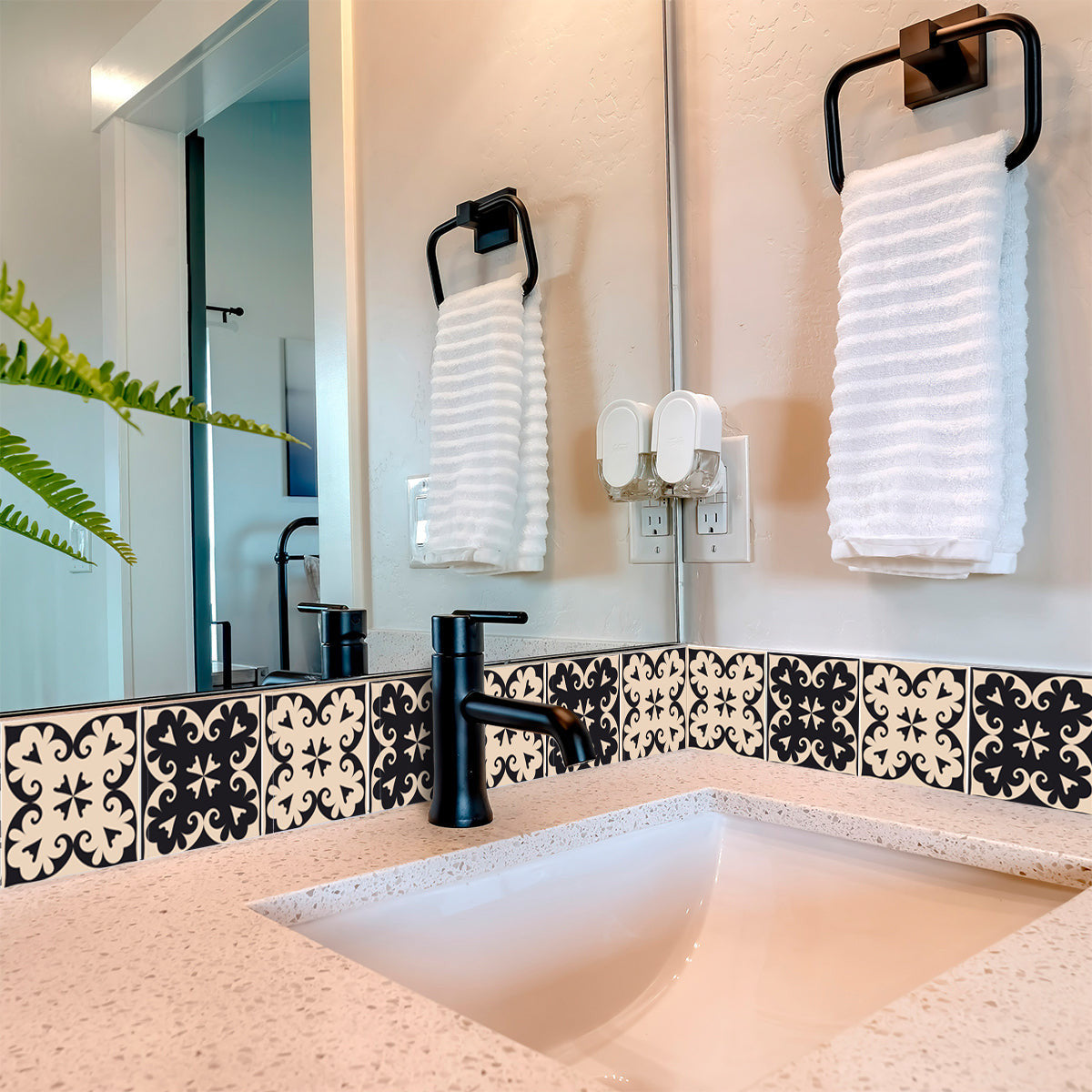 7" X 7" The Sheep Peel And Stick Removable Tiles-4