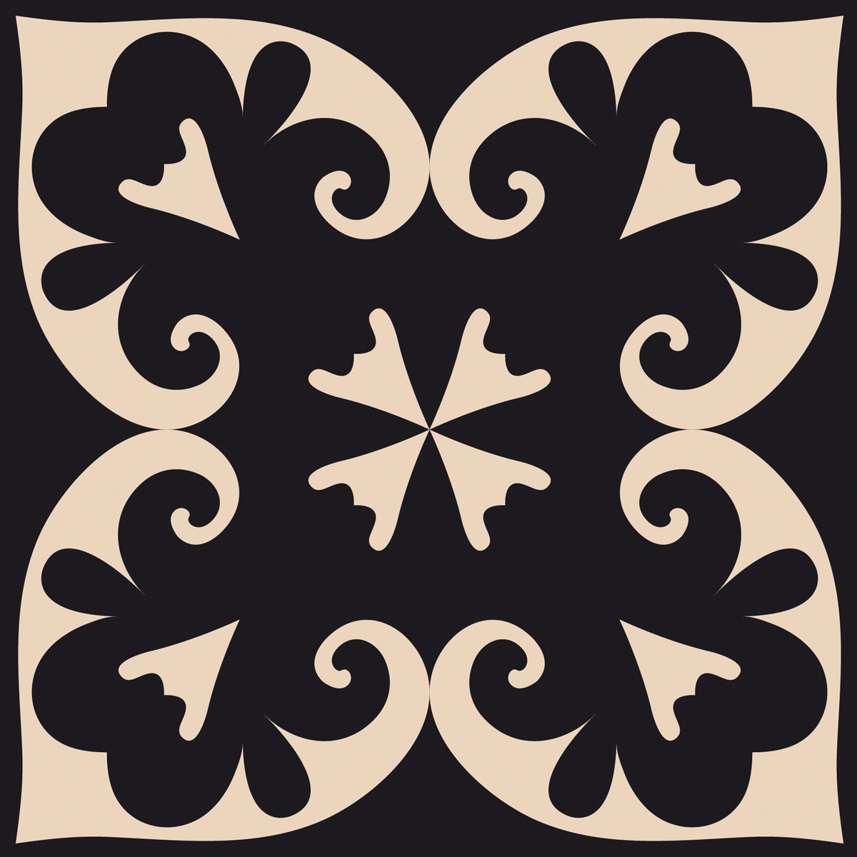 7" X 7" The Sheep Peel And Stick Removable Tiles-7